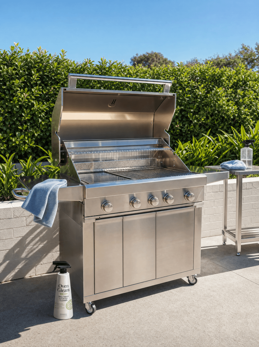 Spotless bbq cleaning result by OvenGleam in Brisbane