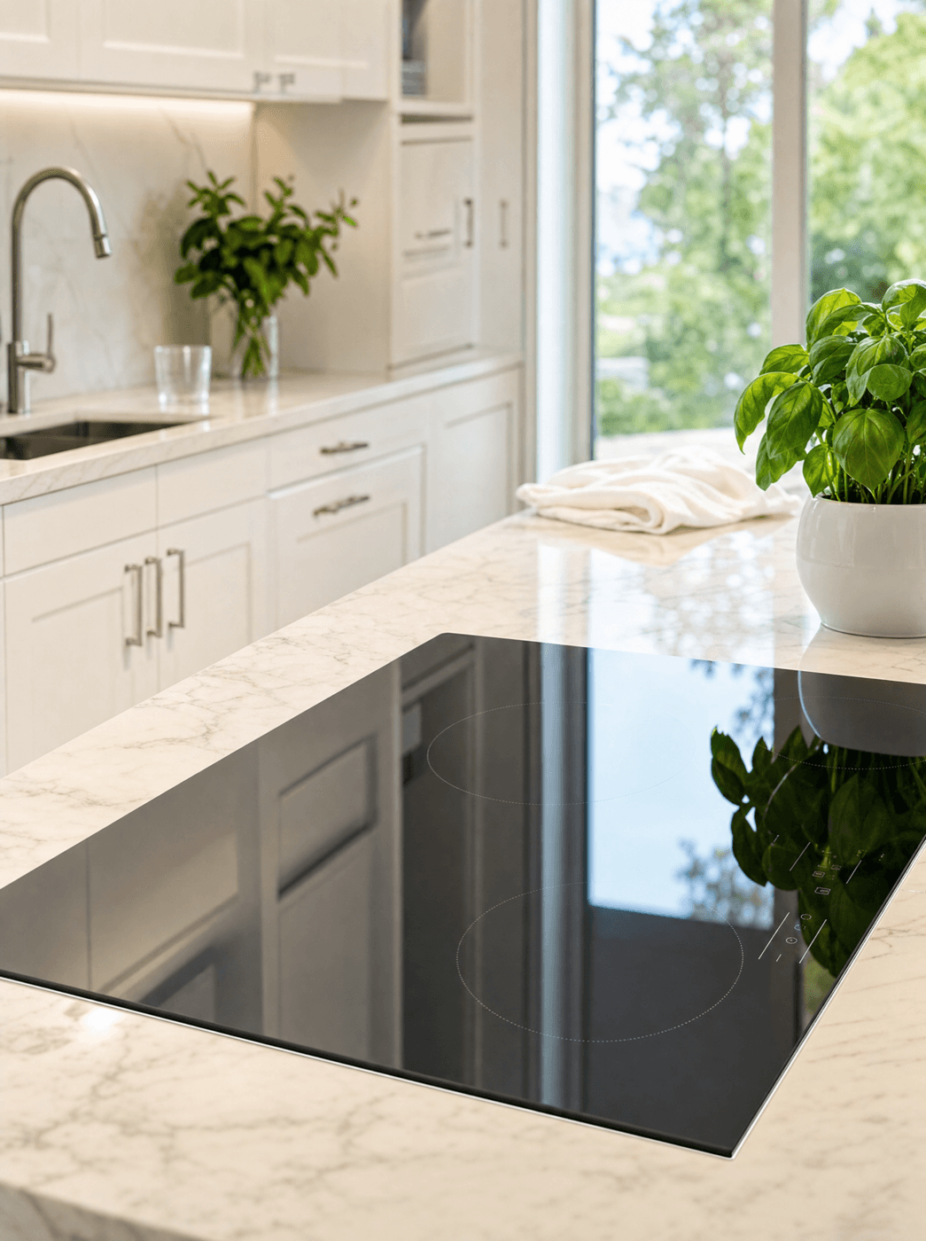 Spotless cooktop & stovetop result by OvenGleam in Brisbane