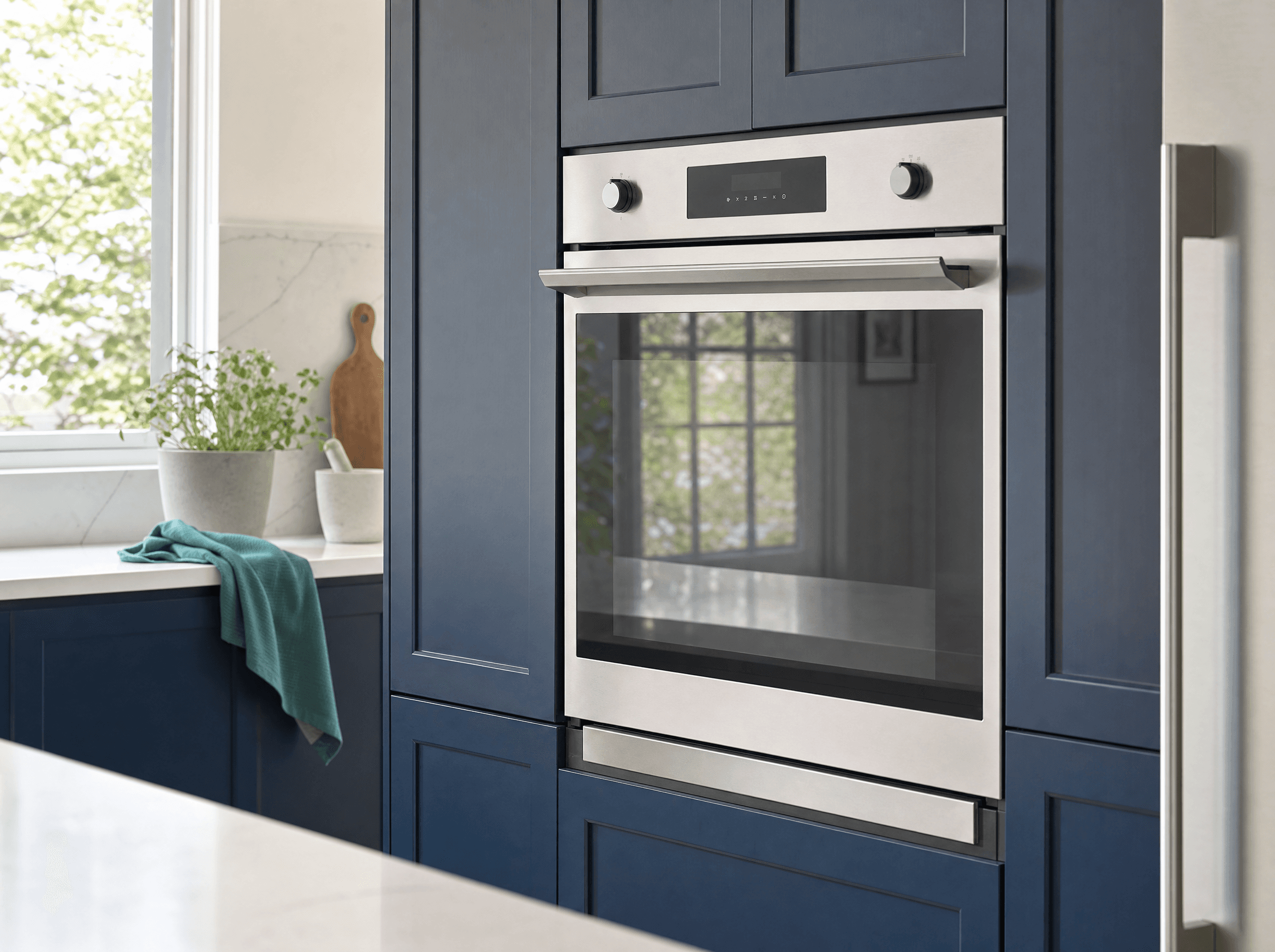 Spotless oven after a professional OvenGleam oven cleaning in Brisbane