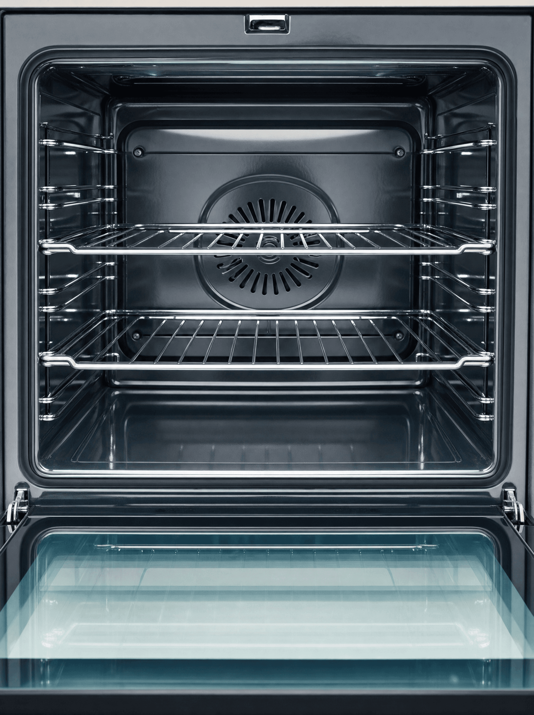 Oven interior after a professional OvenGleam clean in Brisbane